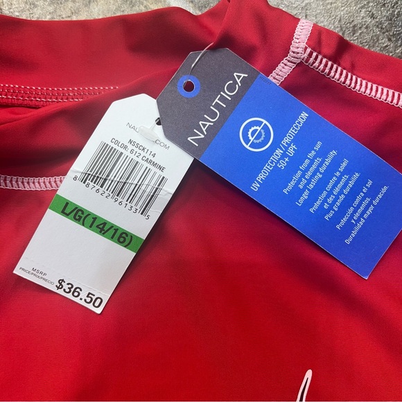 Nautica UV Protection 50+UPF rating Short Sleeve Shirt - Picture 5 of 10